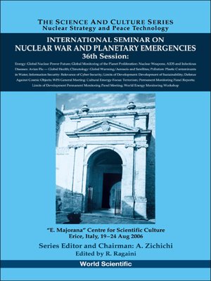 cover image of International Seminar On Nuclear War and Planetary Emergencies--36th Session